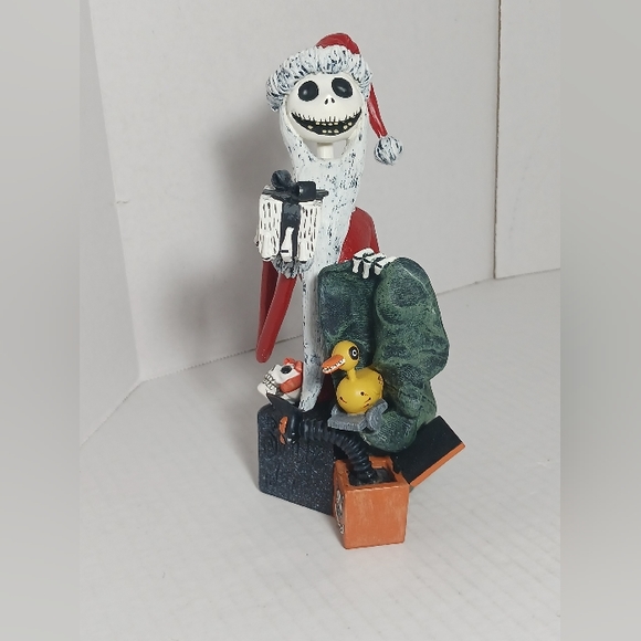 Disney The Nightmare Before Christmas Santa Jack Bust Resin NECA Halloween Decor - Picture 1 of 9